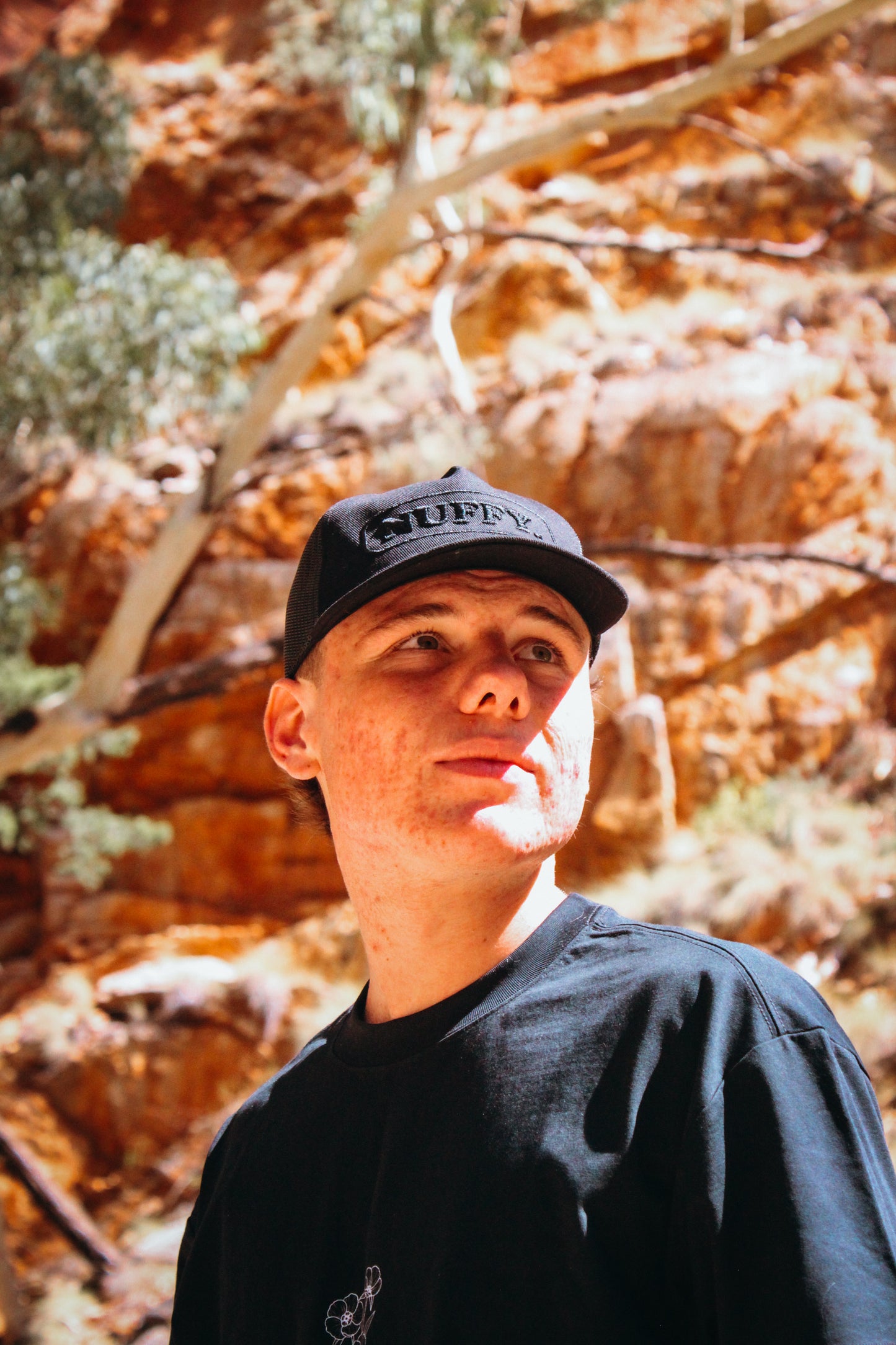 Blackout Nuffy Trucker Cap🌷
