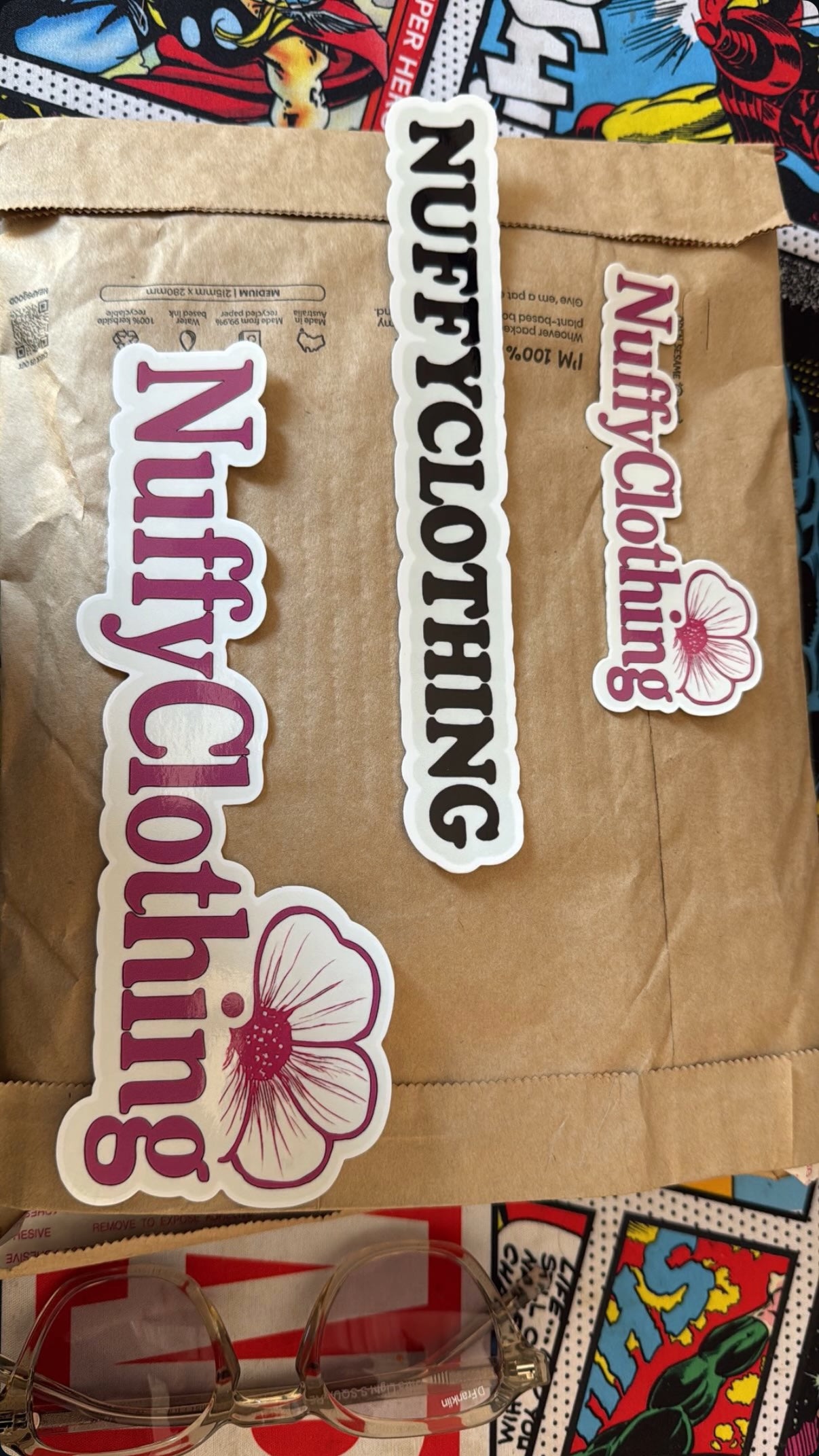 NuffyClothing Vinyl Stickers